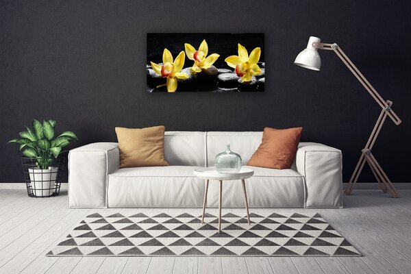 Obraz canvas Królewska Biała Orchidea