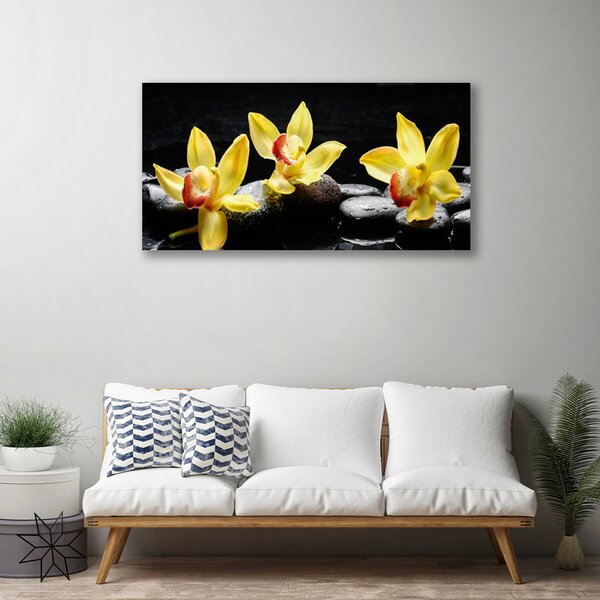 Obraz canvas Królewska Biała Orchidea