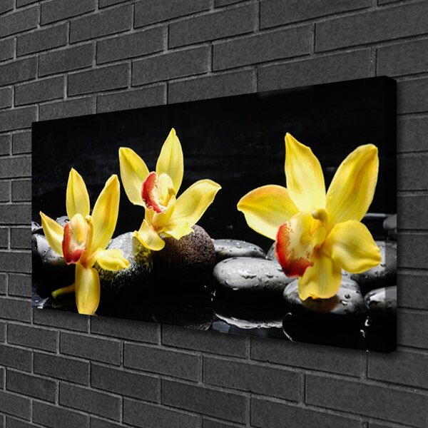 Obraz canvas Królewska Biała Orchidea