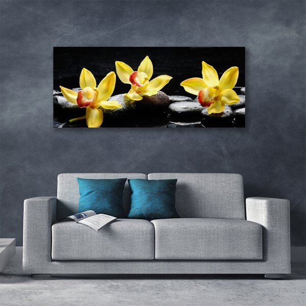 Obraz canvas Królewska Biała Orchidea