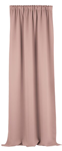 Zasłona zaciemniająca na taśmie marszczącej pudrowy róż 140 x 280 cm 1 szt