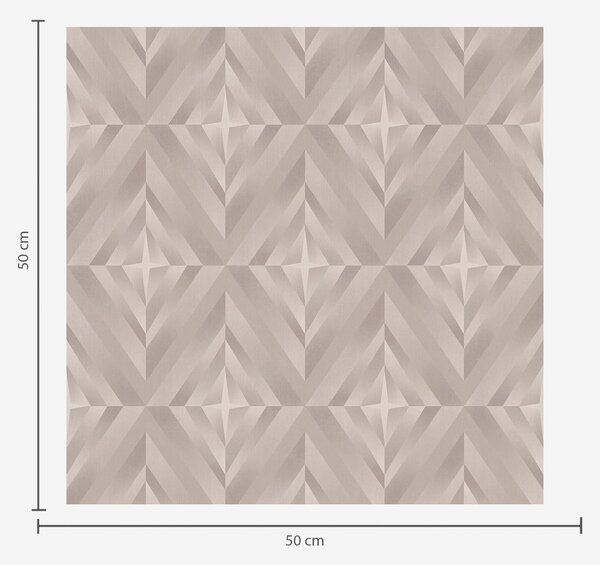 Tapety Geometryczne kwadraty ze strzałkami w ciepłych odcieniach beżu, Tapety Abstrakcyjne, a00982 : Uwalls.pl