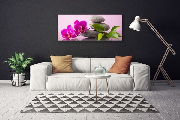 Obraz canvas Harmonijna Orchidea Zen