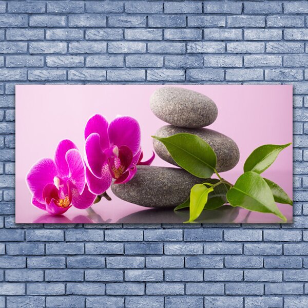 Obraz canvas Harmonijna Orchidea Zen
