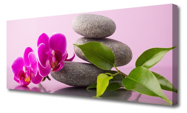Obraz canvas Harmonijna Orchidea Zen