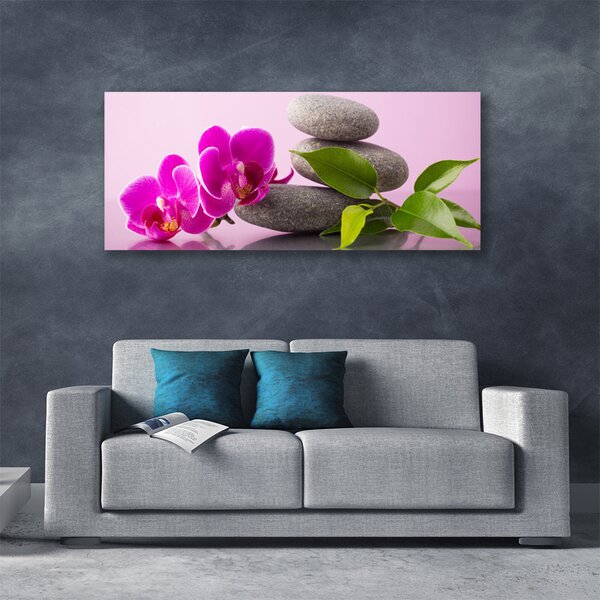 Obraz canvas Harmonijna Orchidea Zen