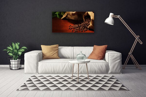 Obraz canvas na ścianę Aromat Świeżo Palonej Kawy