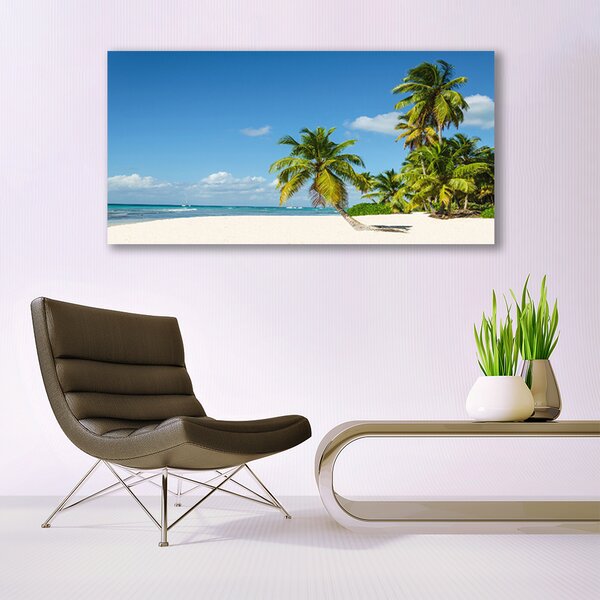 Obraz canvas Tropikalna Panorama Plaży