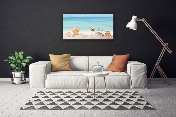 Obraz canvas Nadmorskie Skarby na Piasku