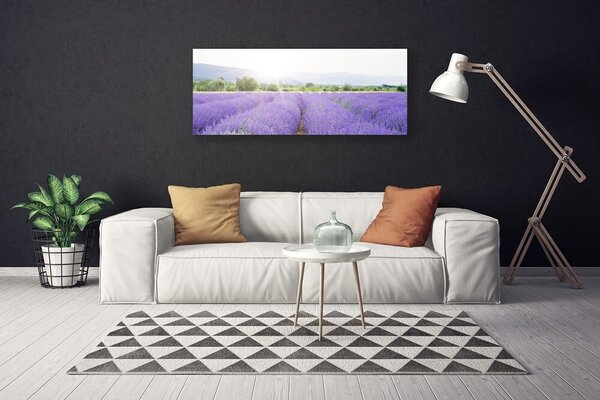 Obraz canvas Zapach Lawendowej Polany