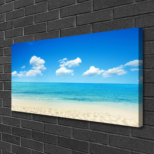 Obraz canvas Błękit Nieba nad Oceanem