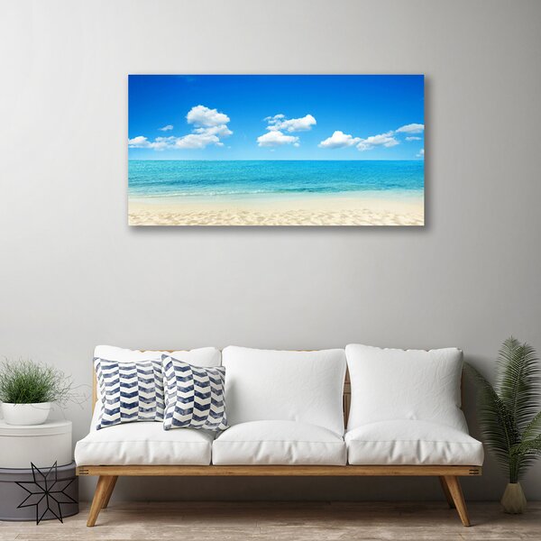 Obraz canvas Błękit Nieba nad Oceanem