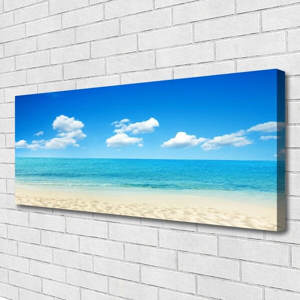 Obraz canvas Błękit Nieba nad Oceanem