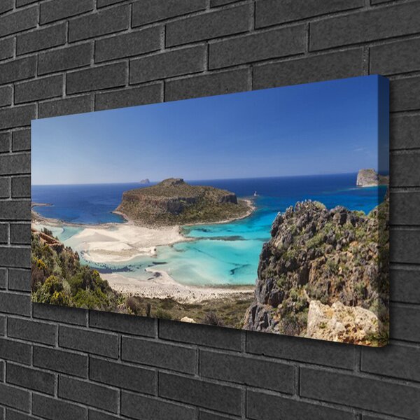 Obraz canvas Rajska Wyspa na Oceanie