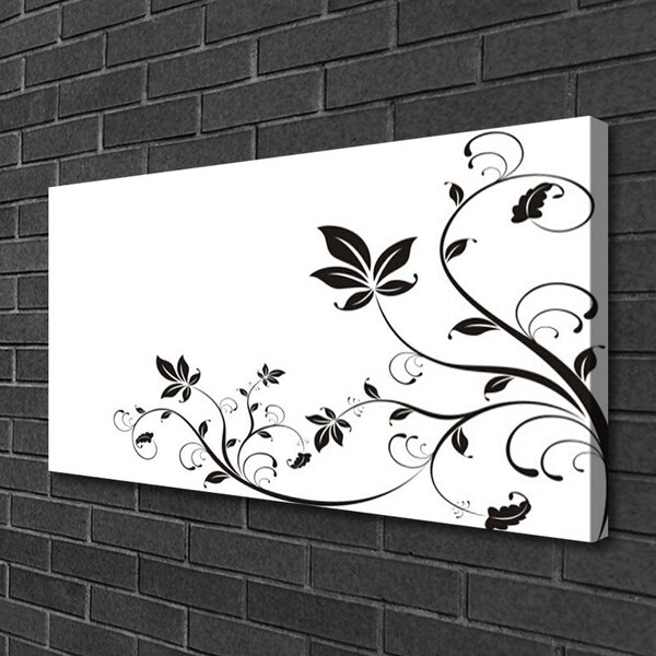 Obraz canvas Botaniczna Wizja Abstrakcyjna