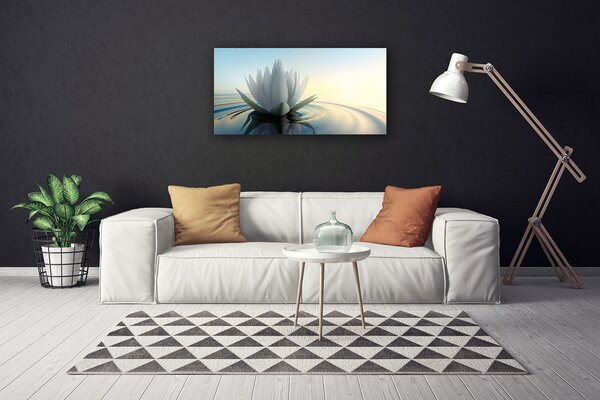 Obraz canvas na ścianę Spokój Lilii Wodnej