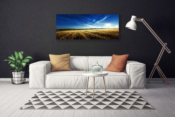Obraz canvas na ścianę Słoneczne Łany Zboża