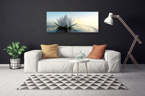 Obraz canvas na ścianę Spokój Lilii Wodnej