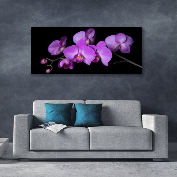 Obraz canvas na ścianę Stylowa Orchidea na Ścianę