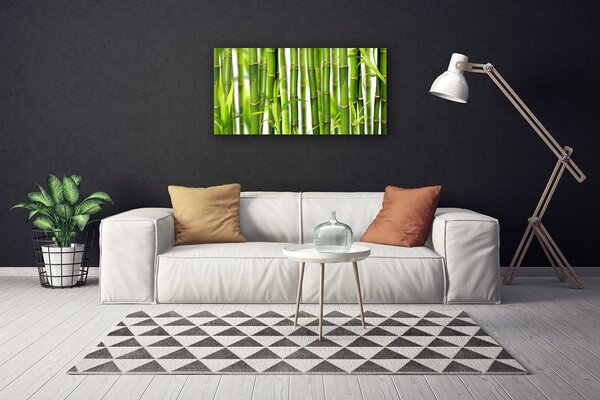 Obraz canvas Świeżość Zielonego Bambusa
