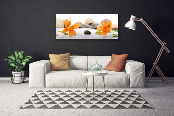Obraz canvas Artystyczna Interpretacja Lilii