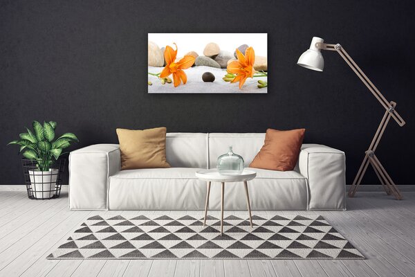 Obraz canvas Artystyczna Interpretacja Lilii