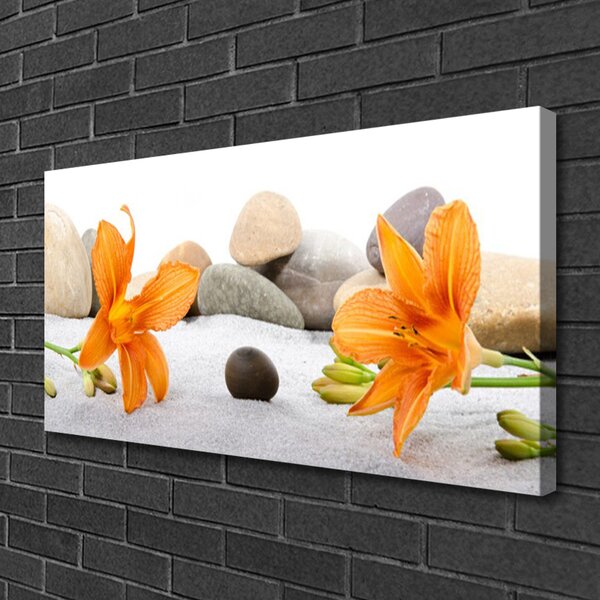 Obraz canvas Artystyczna Interpretacja Lilii