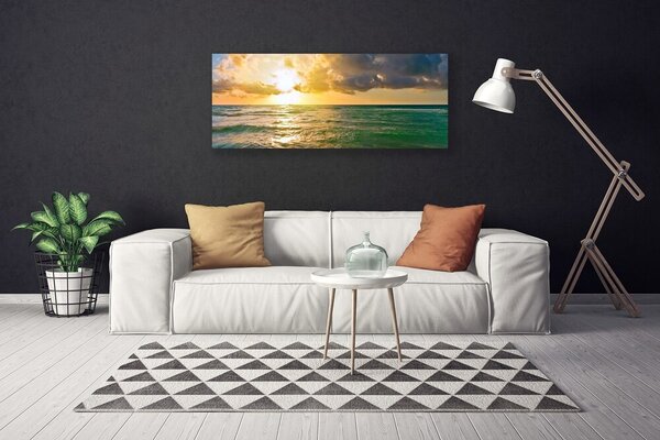 Obraz canvas Wieczorny Horyzont nad Wodą