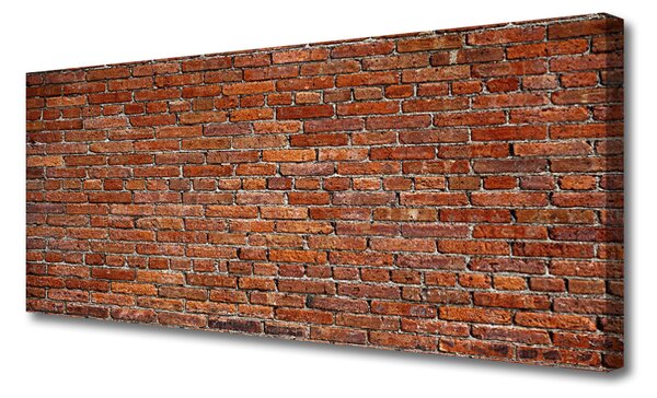 Obraz canvas Industrialny Mur Ceglany