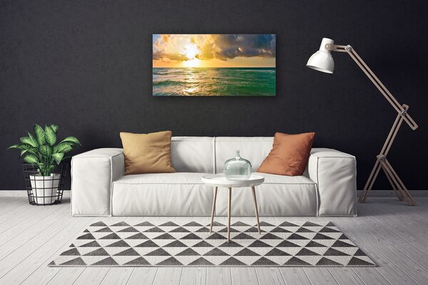 Obraz canvas Wieczorny Horyzont nad Wodą