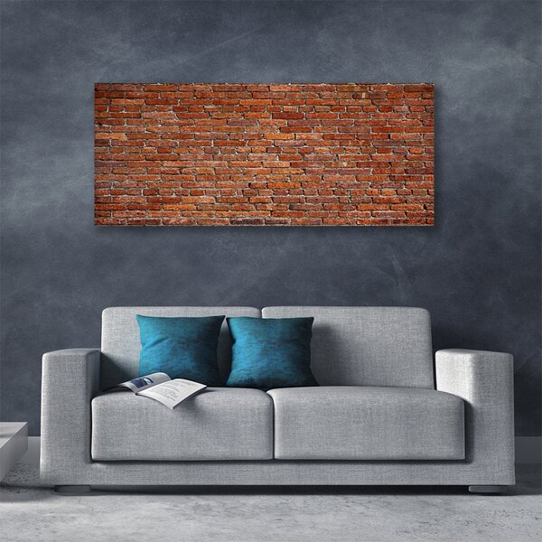 Obraz canvas Industrialny Mur Ceglany
