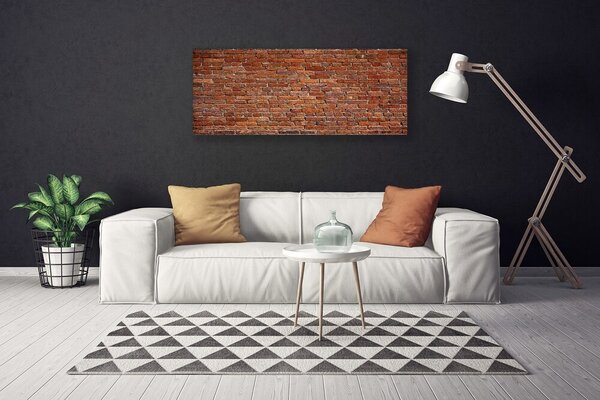 Obraz canvas Industrialny Mur Ceglany