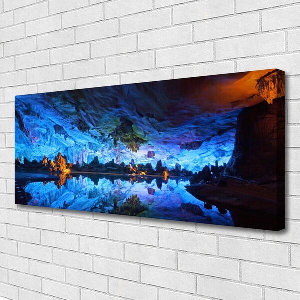 Obraz canvas Blask w Lodowej Grocie