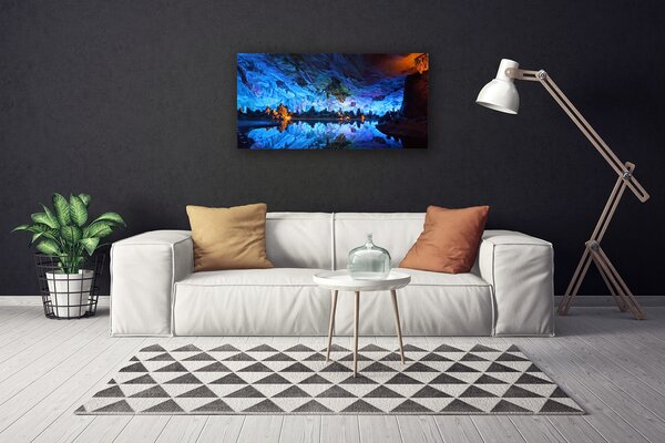 Obraz canvas Blask w Lodowej Grocie