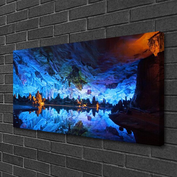 Obraz canvas Blask w Lodowej Grocie
