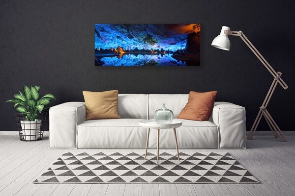 Obraz canvas Blask w Lodowej Grocie