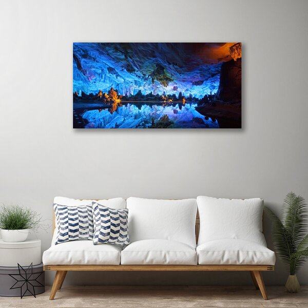 Obraz canvas Blask w Lodowej Grocie