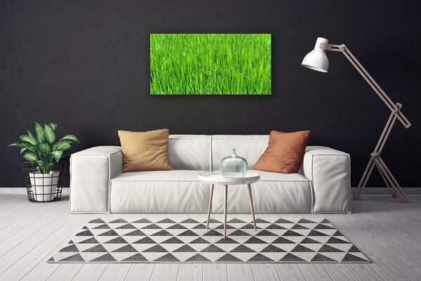 Obraz canvas Soczysta Zielona Murawa