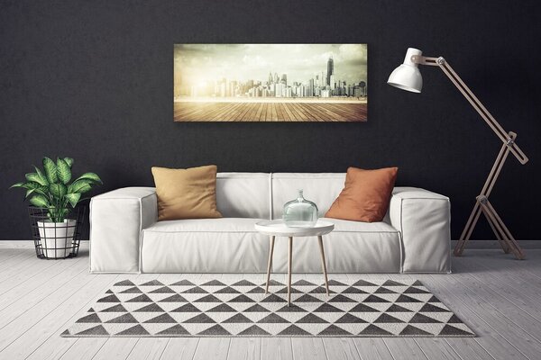 Obraz canvas Potęga Nowojorskich Drapaczy Chmur