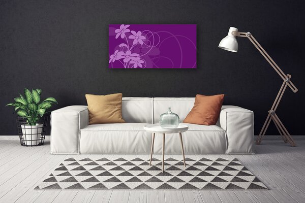 Obraz canvas Malarska Wizja Kwiatowego Ogrodu