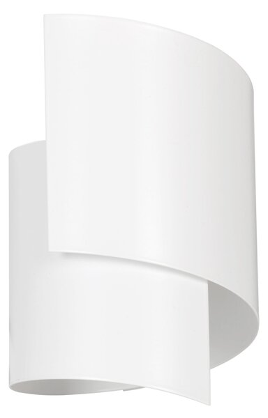 EOS K1 WHITE 626/K1 zakręcony kinkiet ścienny biały dekoracyjny LOFT