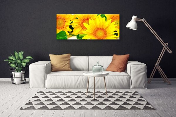 Obraz canvas Bezkresne Pole Słoneczników