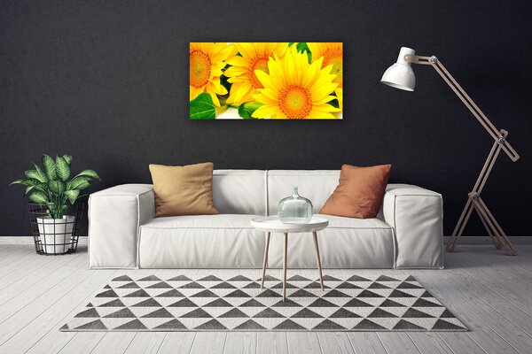 Obraz canvas Bezkresne Pole Słoneczników