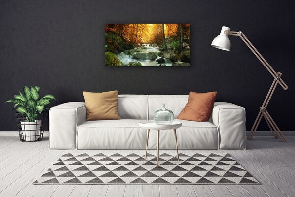Obraz canvas Słonecznik pod Letnim Niebem