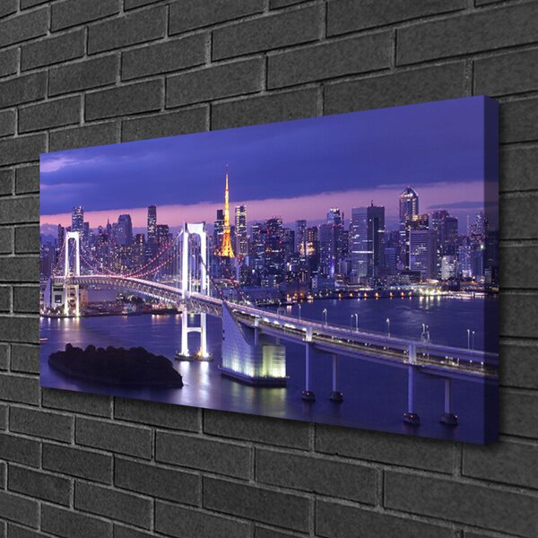 Obraz canvas na ścianę Gęstwina Zielonych Paproci