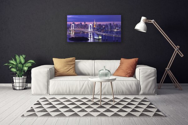 Obraz canvas na ścianę Gęstwina Zielonych Paproci