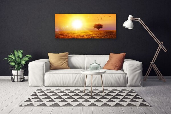 Obraz canvas Kryształowe Jezioro w Objęciach Gór