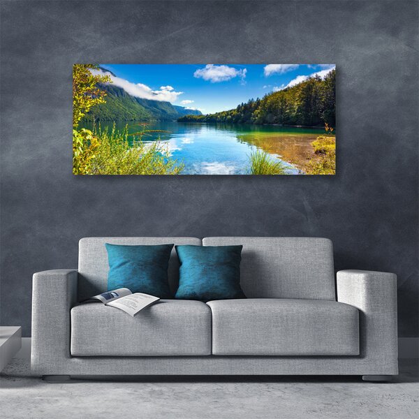Obraz canvas Barwny Dywan Tulipanów