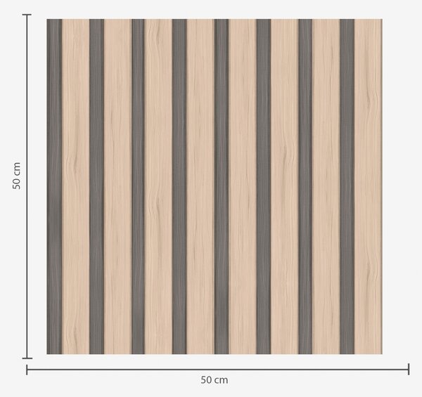 Tapety Beżowe drewniane deski z ciemnymi pionowymi paskami, Tapety Geometryczne, Tapety w paski, a01054v2 : Uwalls.pl