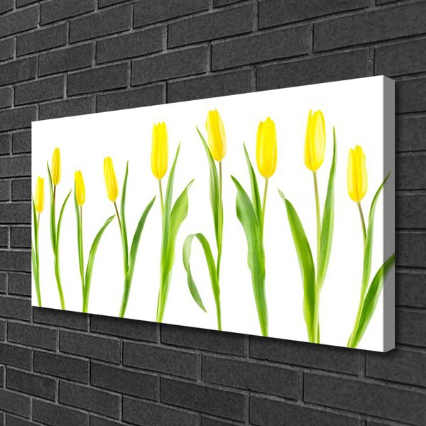 Obraz canvas na ścianę Słoneczne Żółte Tulipany